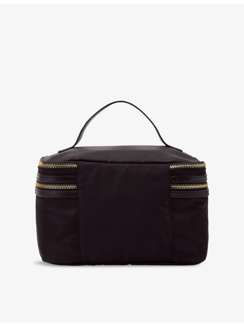 Anya Hindmarch logo-embossed shell cosmetics case - British product