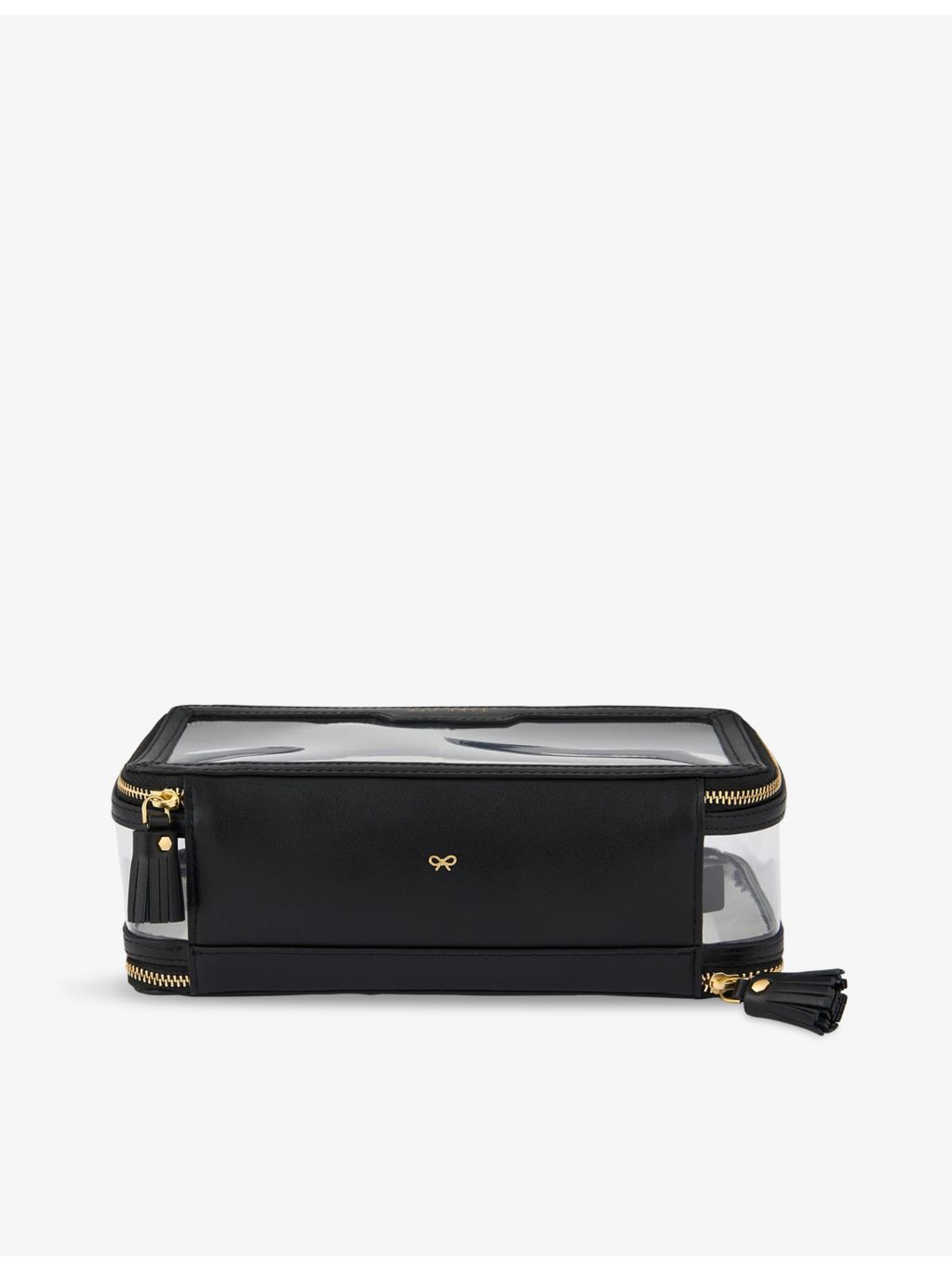 Anya Hindmarch logo-branded see-through plastic case, UK version