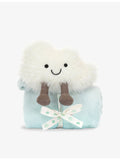Jellycat Cloud faux-fur soother soft toy 34cm - British product