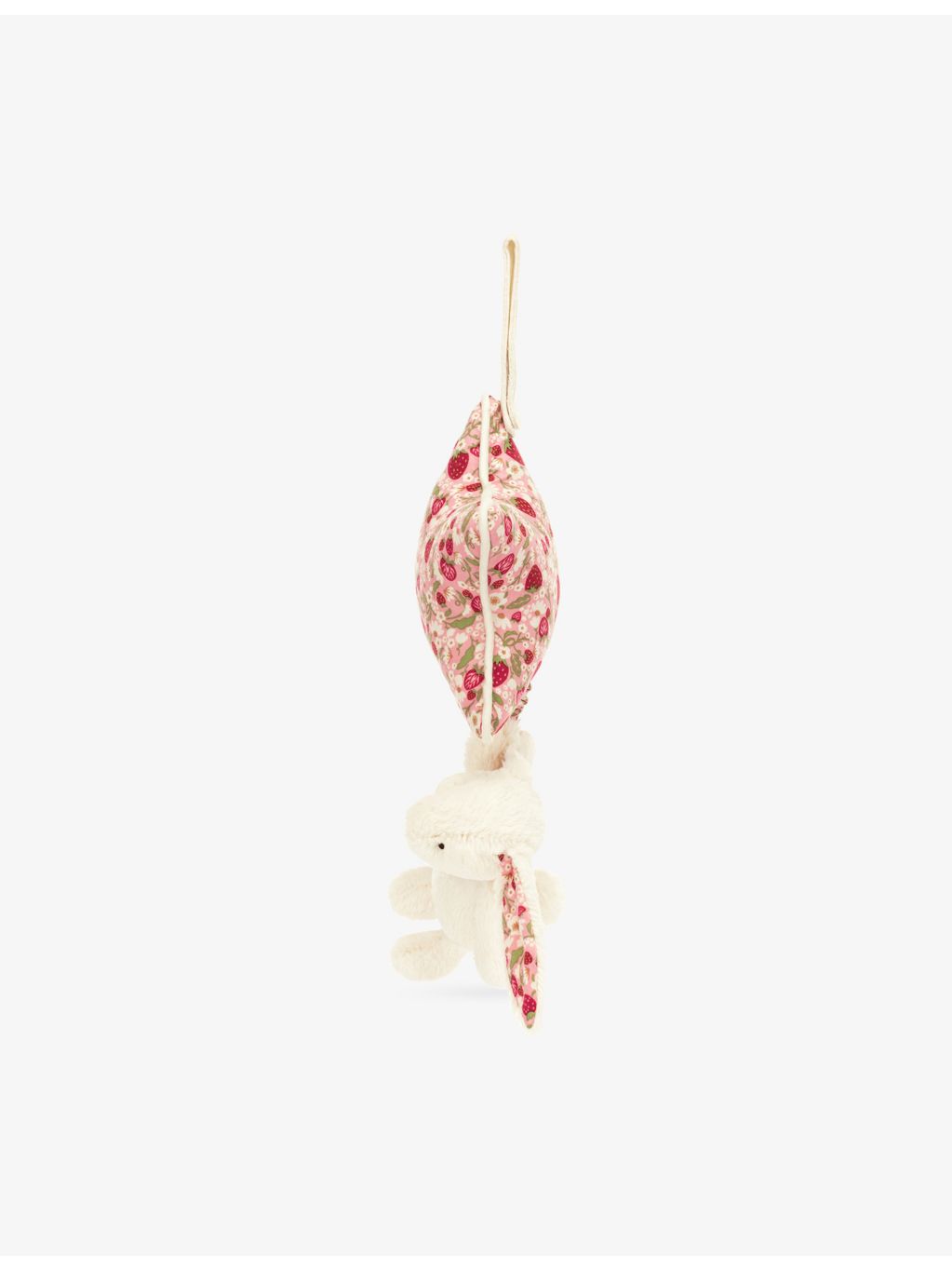 Jellycat Blossom Cream Bunny musical pull toy 30cm (British brand)