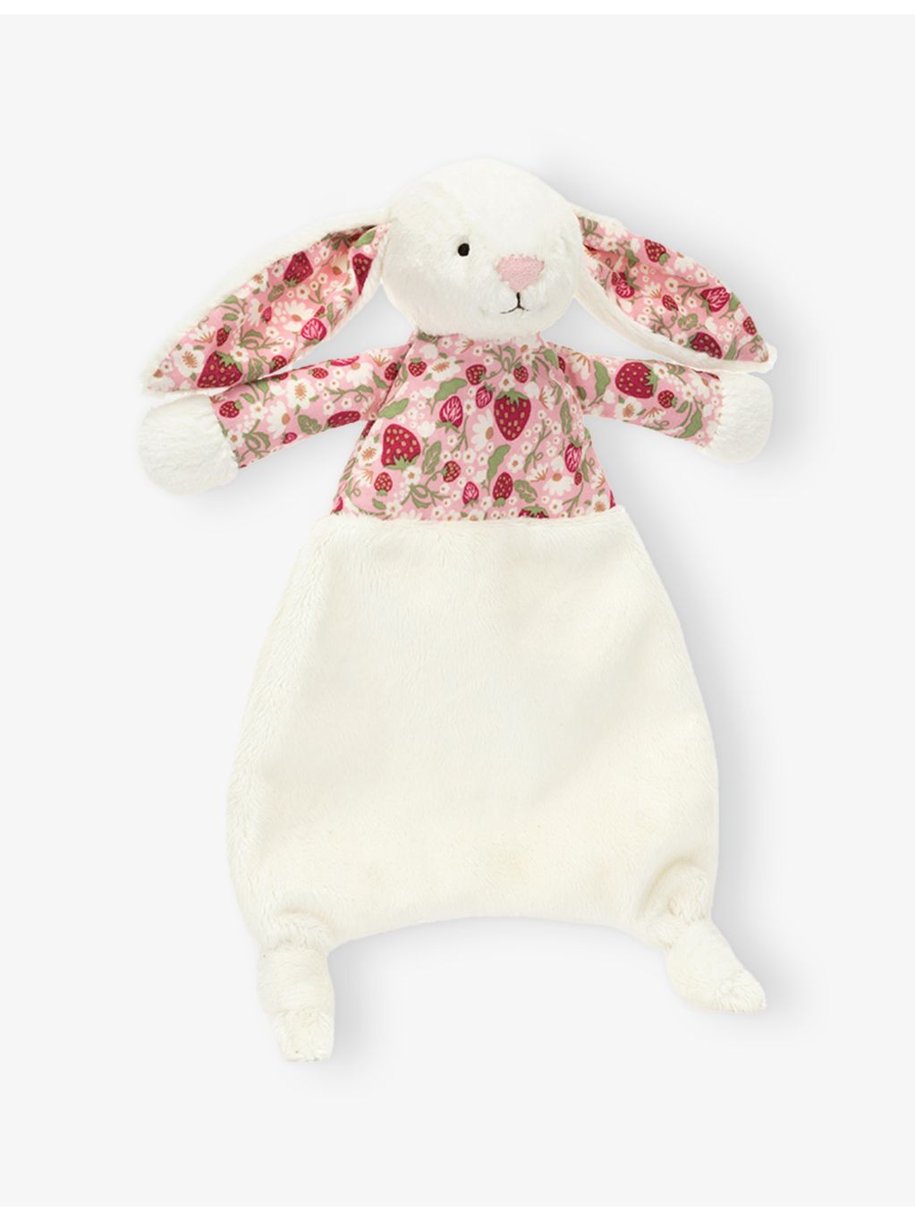 Jellycat Blossom Bunny Berry comforter soft toy 27cm - British product