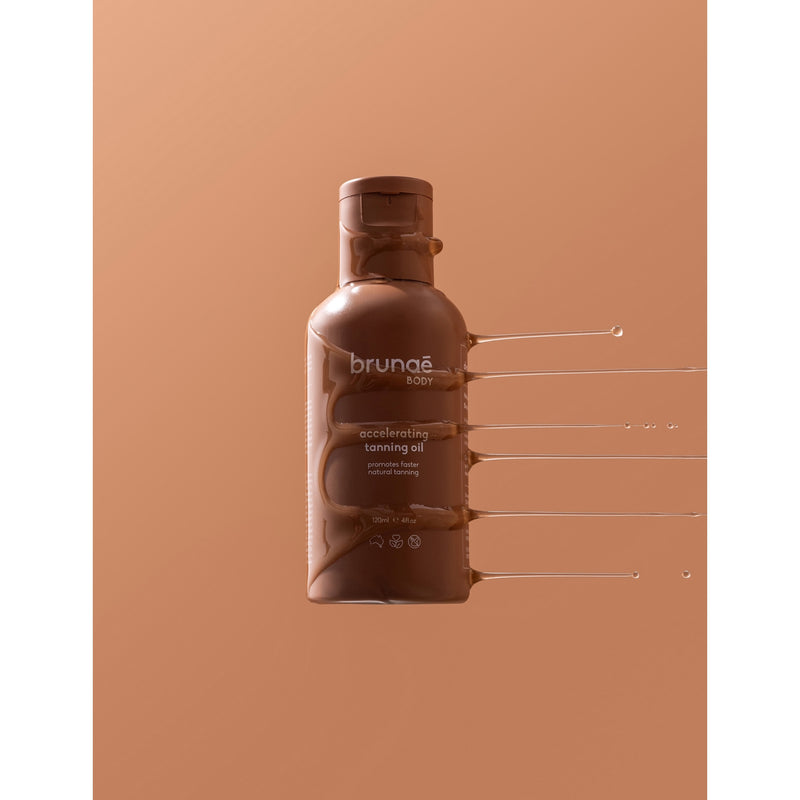 Bruna Body accelerating tanning oil 120ml, UK version