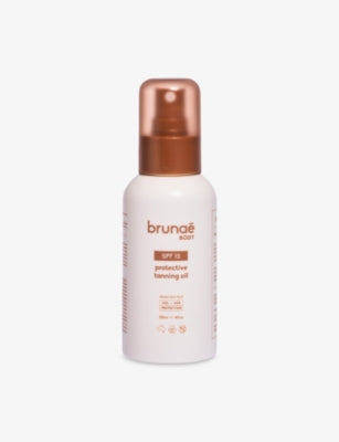 Bruna Body protective tanning oil SPF 15 120ml (British brand)