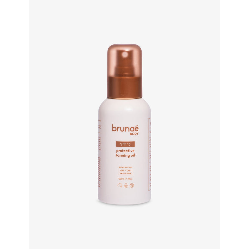Bruna Body protective tanning oil SPF 15 120ml (British brand)