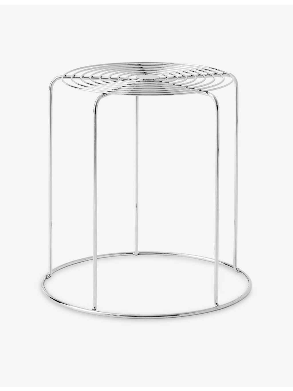 &Tradition Verner Panton 1981 wire steel stool - British product