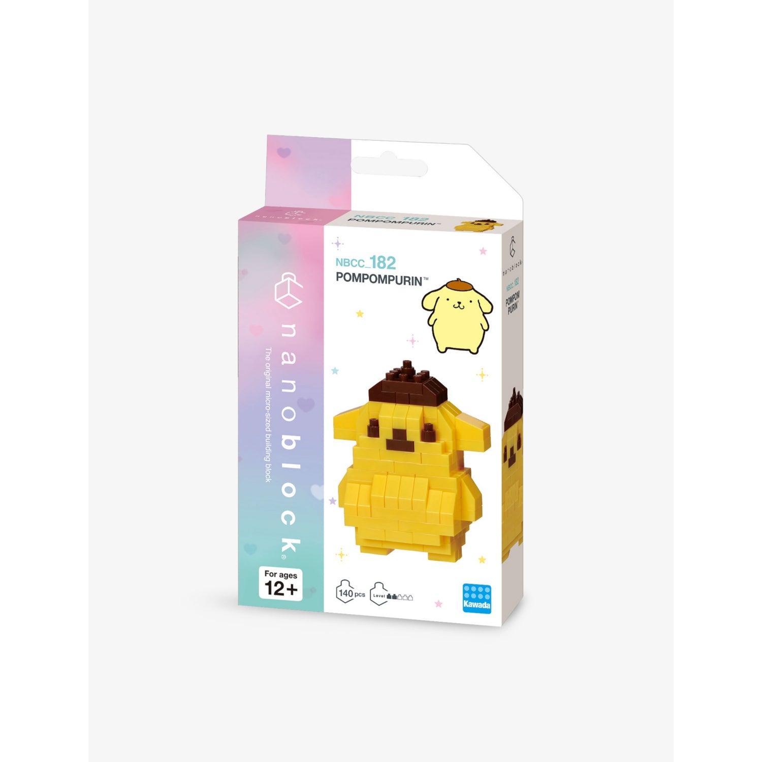 Sanrio Pom Pom Purin building block kit 5.2cm, imported from the UK