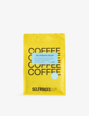 Selfridges Selection roasted arabica decaf coffee 250g, UK version