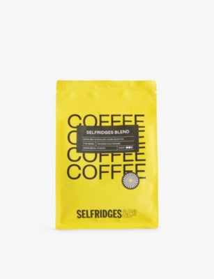 Selfridges Selection organic roasted Arabica coffee beans 250g, imported from the UK