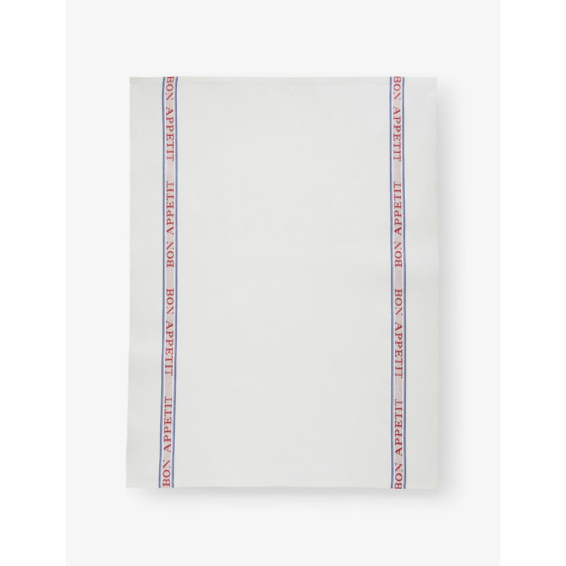 Bon Appetit Linen Tea Towel - BLANC BLEU