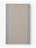 Charvet Editions striped linen tea towel 45x70cm, imported from the UK