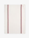 Charvet Editions striped linen tea towel 55x70cm, imported from the UK