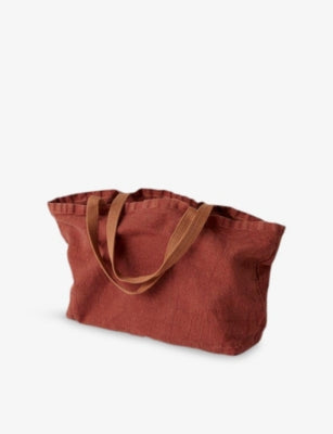 Doudou Linen Tote Bag - BRIQUE