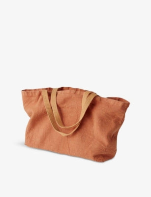 Doudou linen tote bag Charvet Editions 56cm 30cm - British product