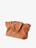 Doudou Linen Tote Bag - TERRACOTTA