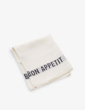 Bon Appetit Linen Napkin - NOIR