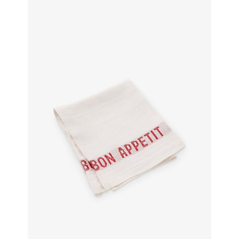 Bon Appetit Linen Napkin - BLEU