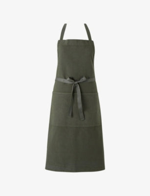 Charvet Editions Bricoleur Cotton and Linen Apron