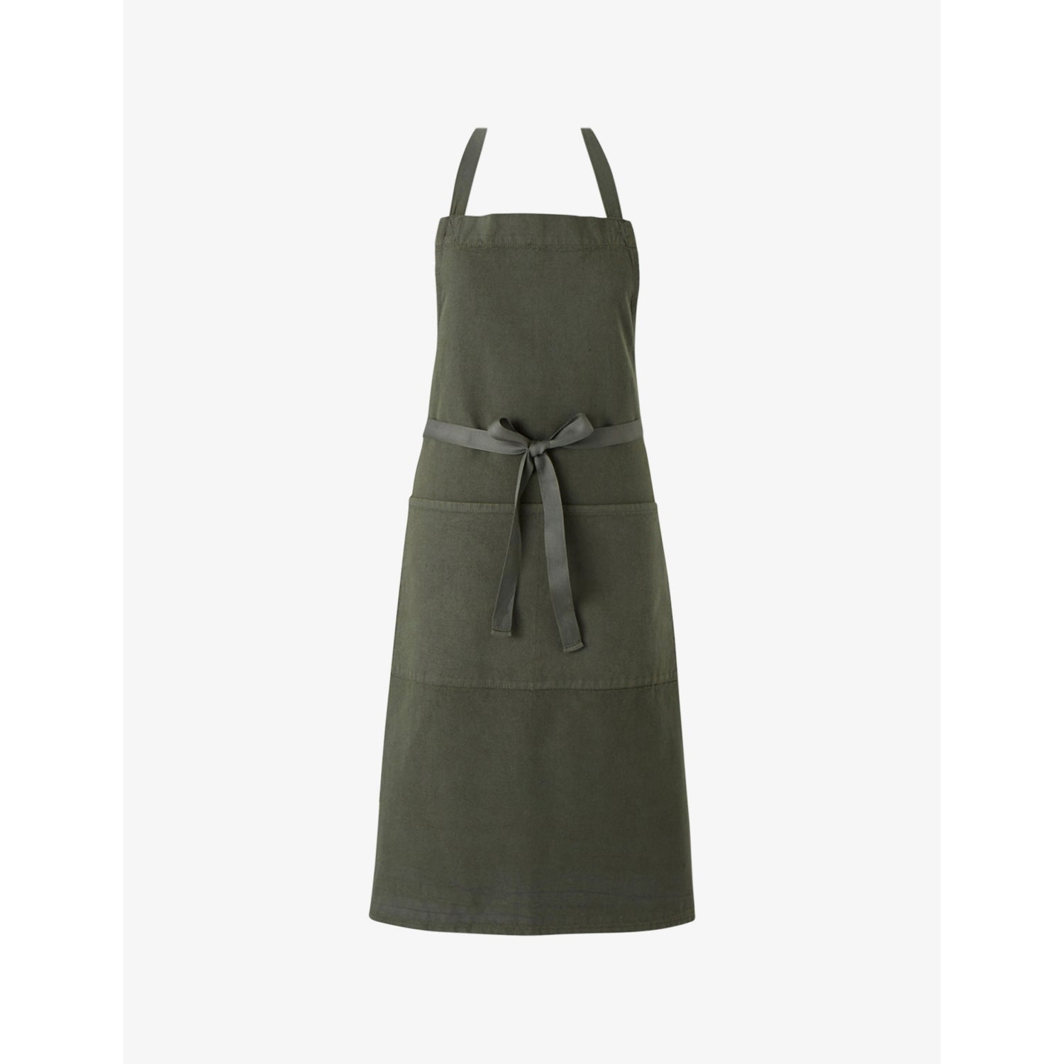 Bricoleur Cotton And Linen Apron - ACIER