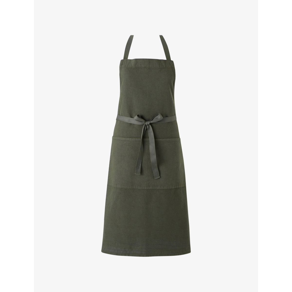 Bricoleur Cotton And Linen Apron - ACIER
