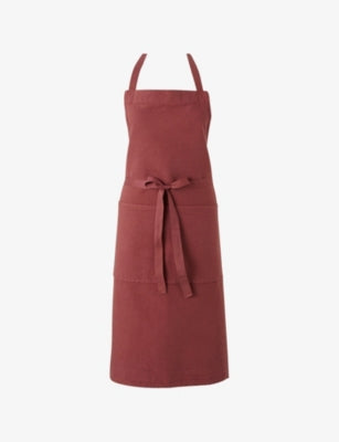 Charvet Editions Bricoleur Cotton and Linen Apron