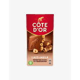 Cote D'or chocolate with whole hazelnuts 180g, UK version
