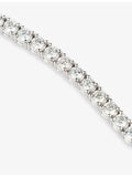 Diamond Lab 3ct lab-grown diamond tennis bracelet 18ct white gold (British brand)