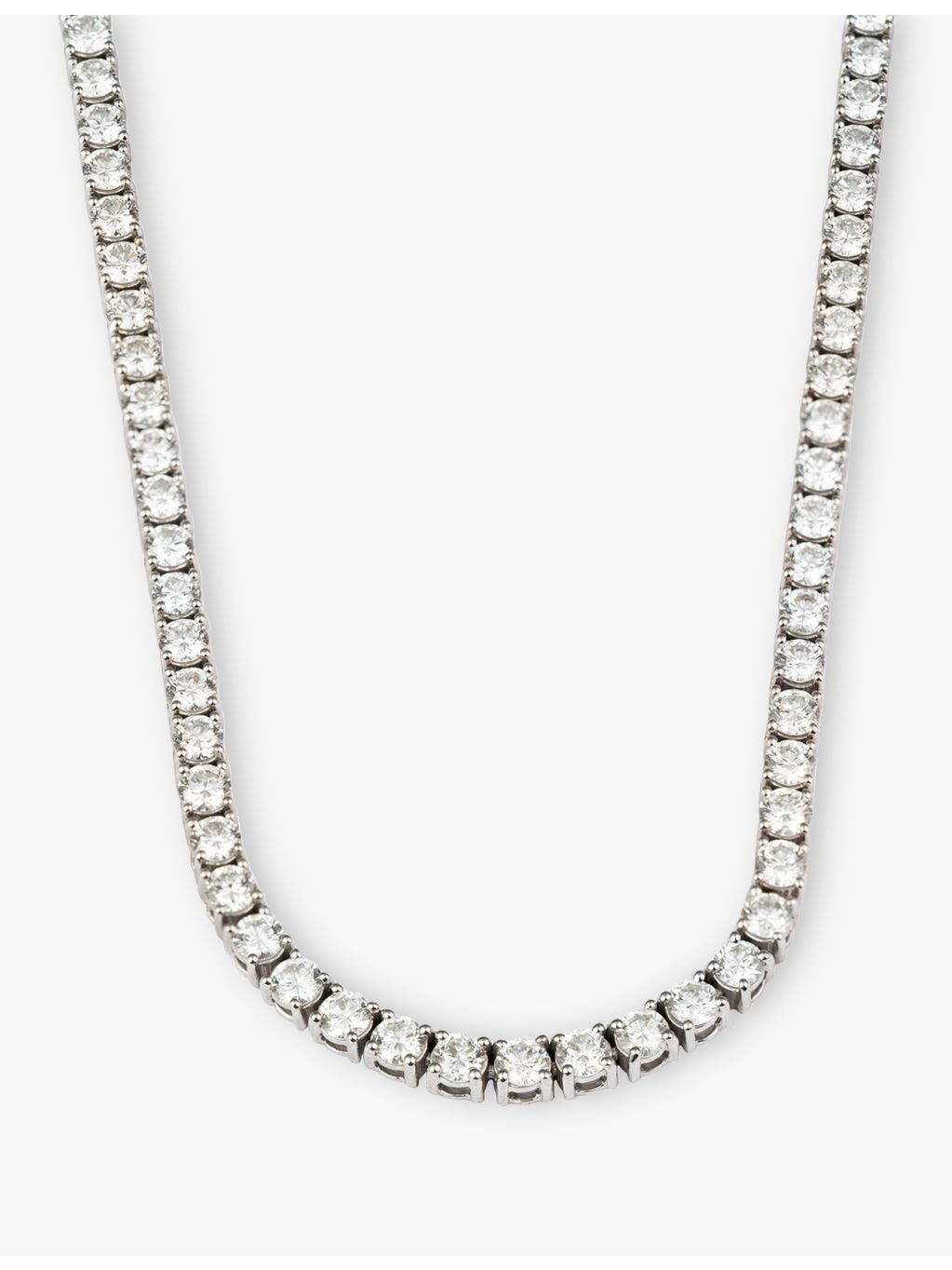 Diamond Lab 3ct lab-grown diamond tennis bracelet 18ct white gold (British brand)