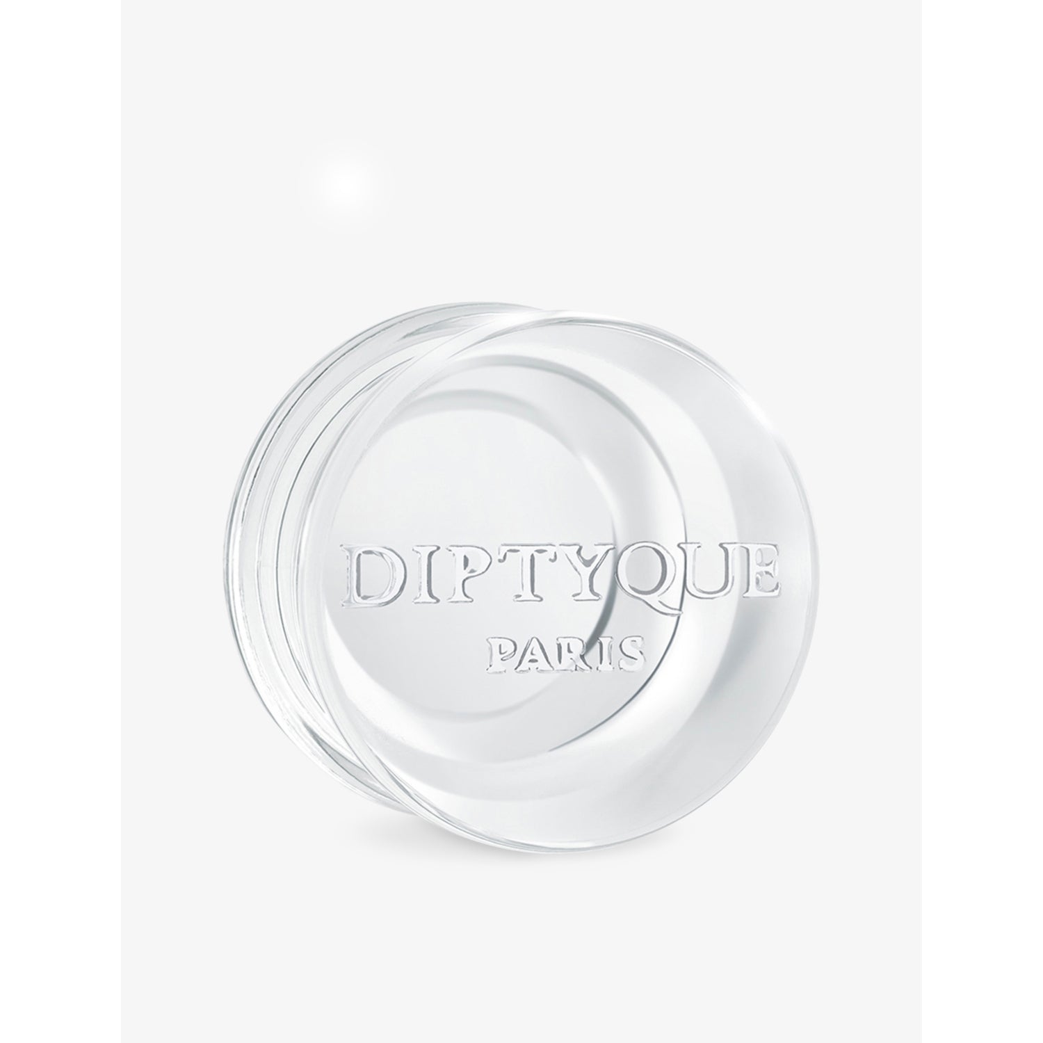 Diptyque glass diffuser stopper for home fragrance refills, imported from the UK