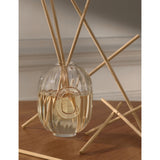 Diptyque glass diffuser vessel ridged transparent 200ml (British brand)