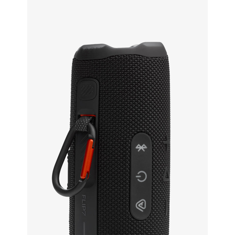 JBL Flip 7 portable Bluetooth speaker for travel (British brand)