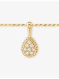 Boucheron Serpent Bohème ankle chain 18ct gold 0.13ct diamond (British brand)