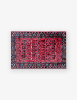 Seletti woven rug slow walker 120x180cm (British brand)