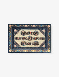 Seletti Never Stop Believing woven rug 120cm x 180cm, UK version