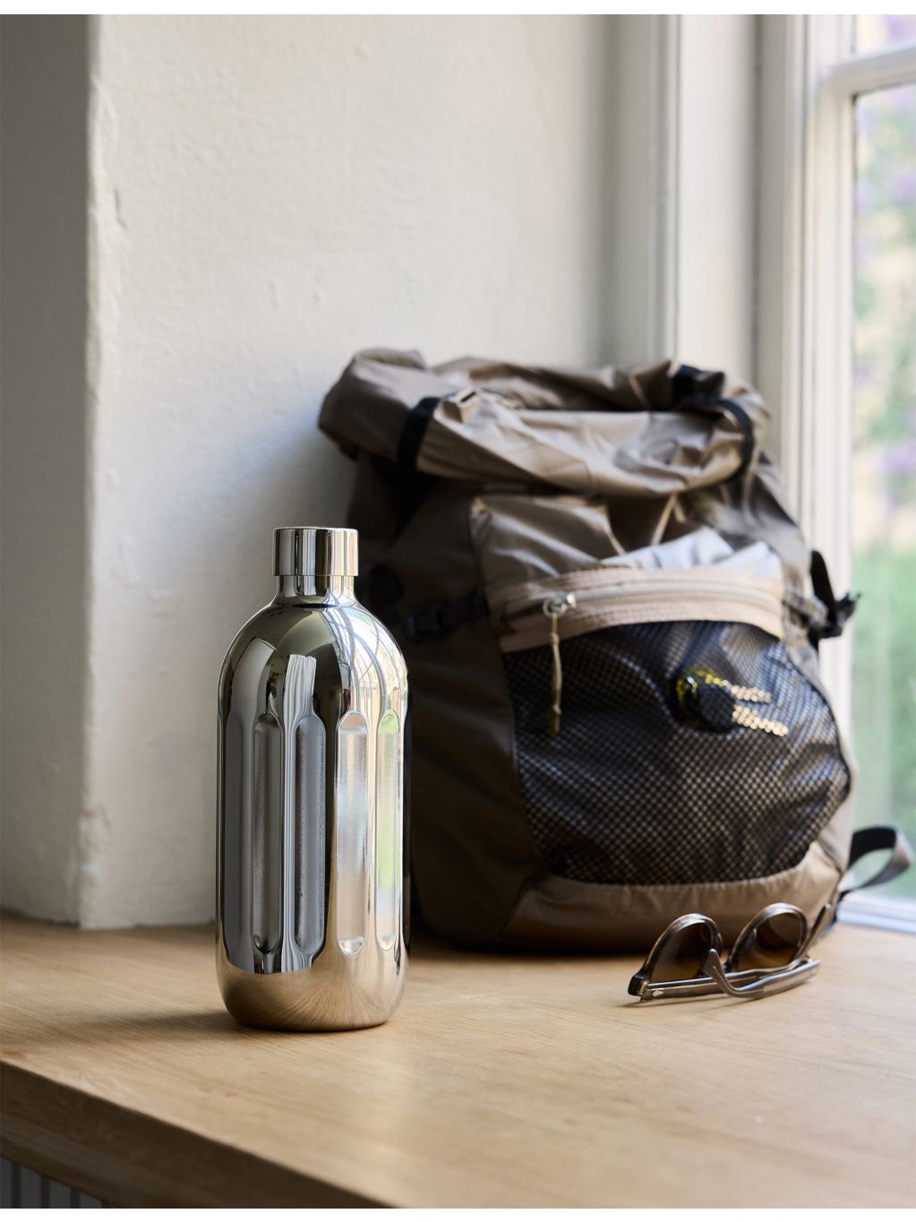 Aarke stainless steel to-go bottle 800ml, UK version