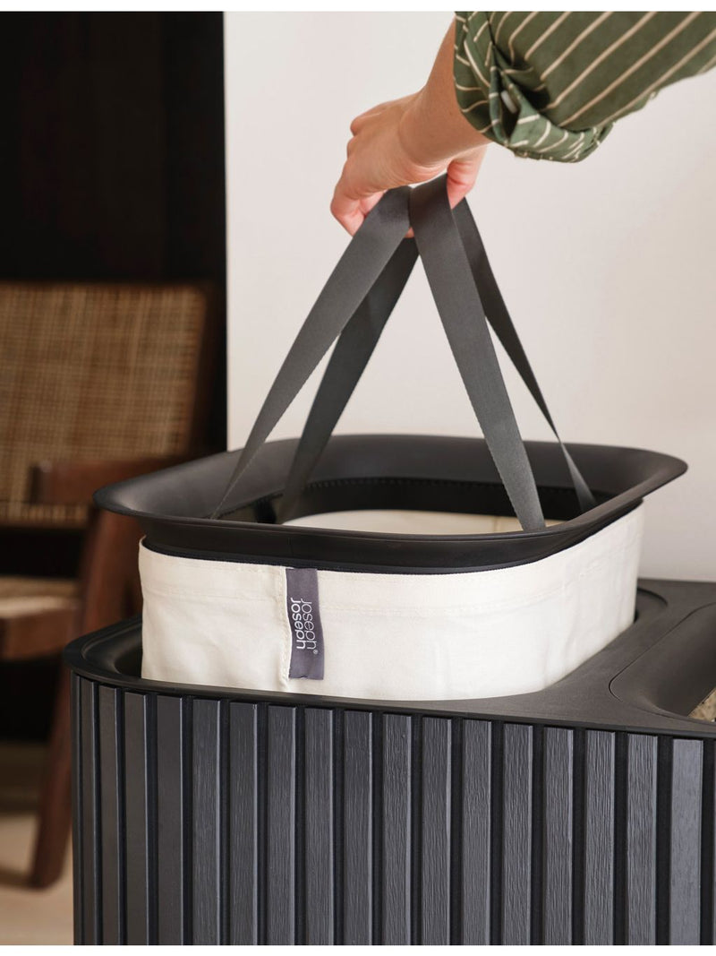 Joseph Joseph Tota Luxe 90L laundry separation basket, imported from the UK