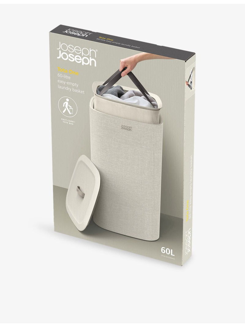 Joseph Joseph Tota One cotton laundry basket 60L, imported from the UK