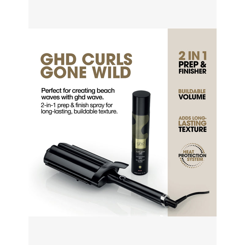 ghd Curls Gone Wild curl texturising spray 200ml (British brand)