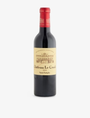 Château Le Crock Saint-Estèphe red wine 2018 375ml (British brand)
