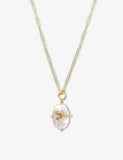 Ece London Pegasus II necklace in 22ct gold vermeil (British brand)