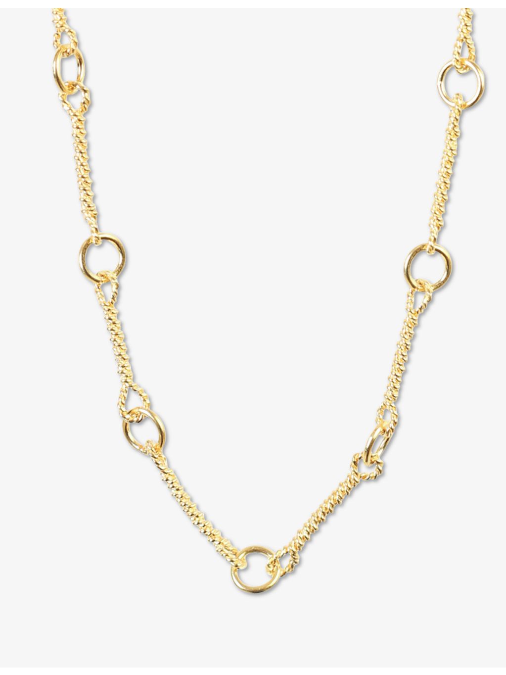 Ece London 22ct gold vermeil chain necklace, imported from the UK