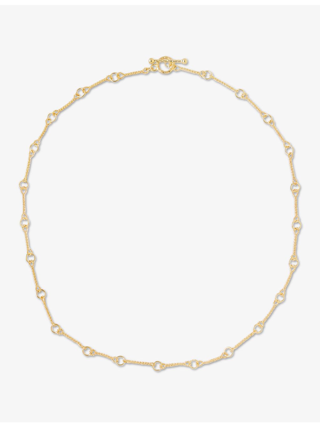 Ece London 22ct gold vermeil chain necklace, imported from the UK