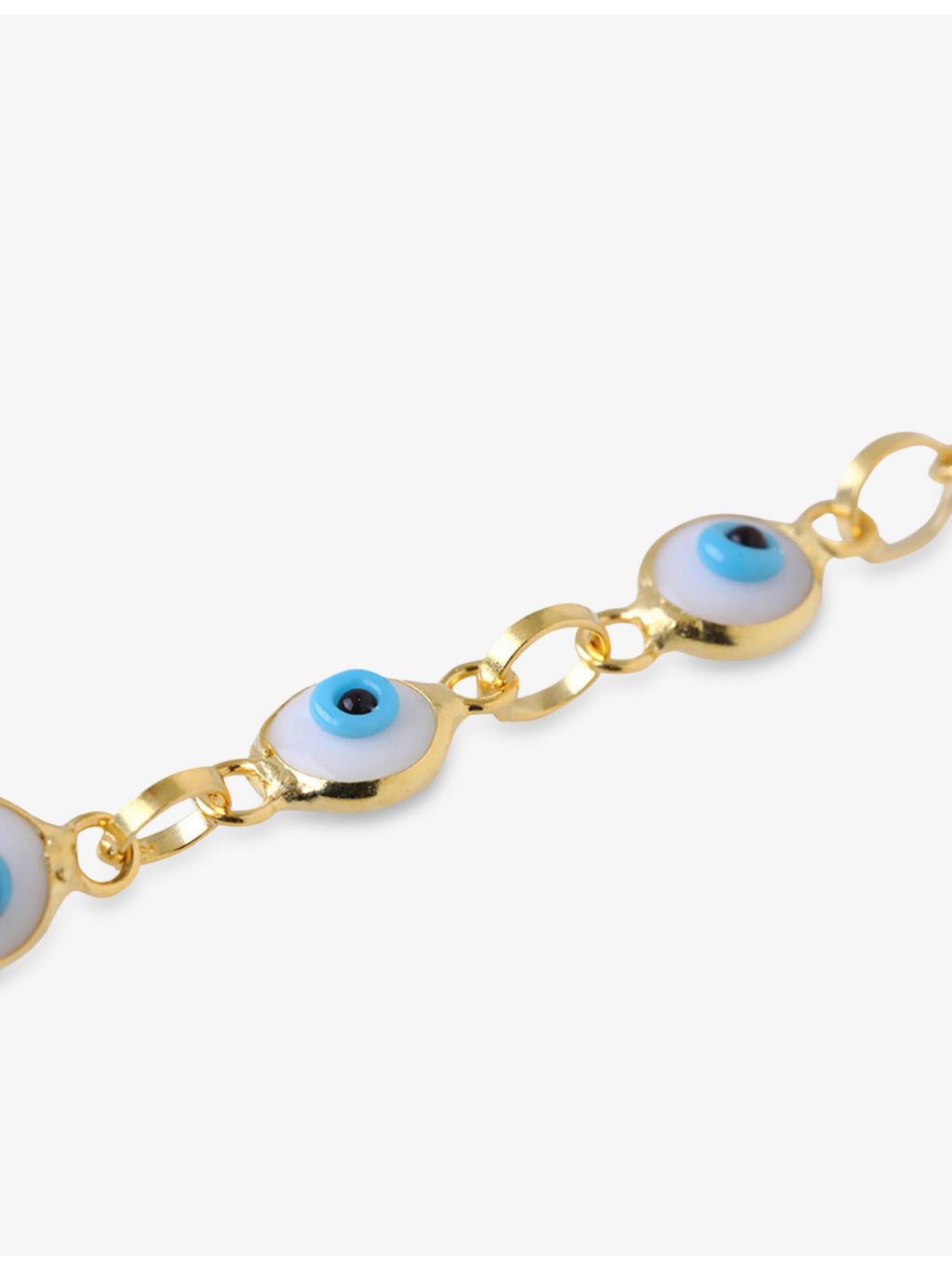 Ece London Nazar II gold vermeil necklace, imported from the UK