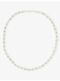 Ece London Nazar II gold vermeil necklace, imported from the UK
