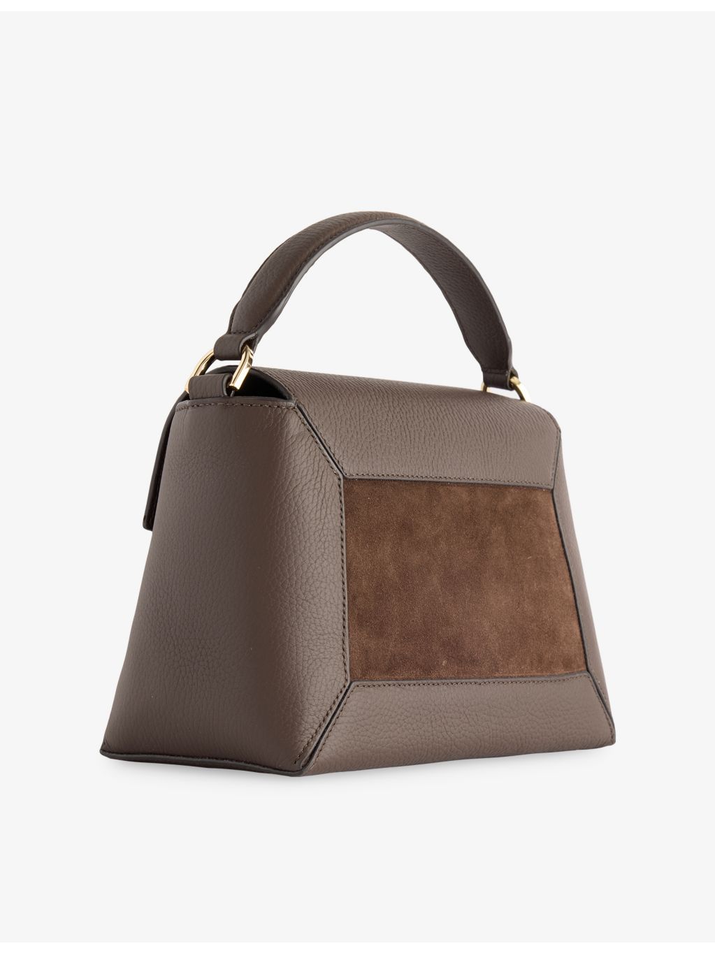 Strathberry Mosaic leather top handle bag, UK version