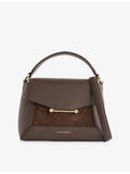 Strathberry Mosaic leather top handle bag, UK version