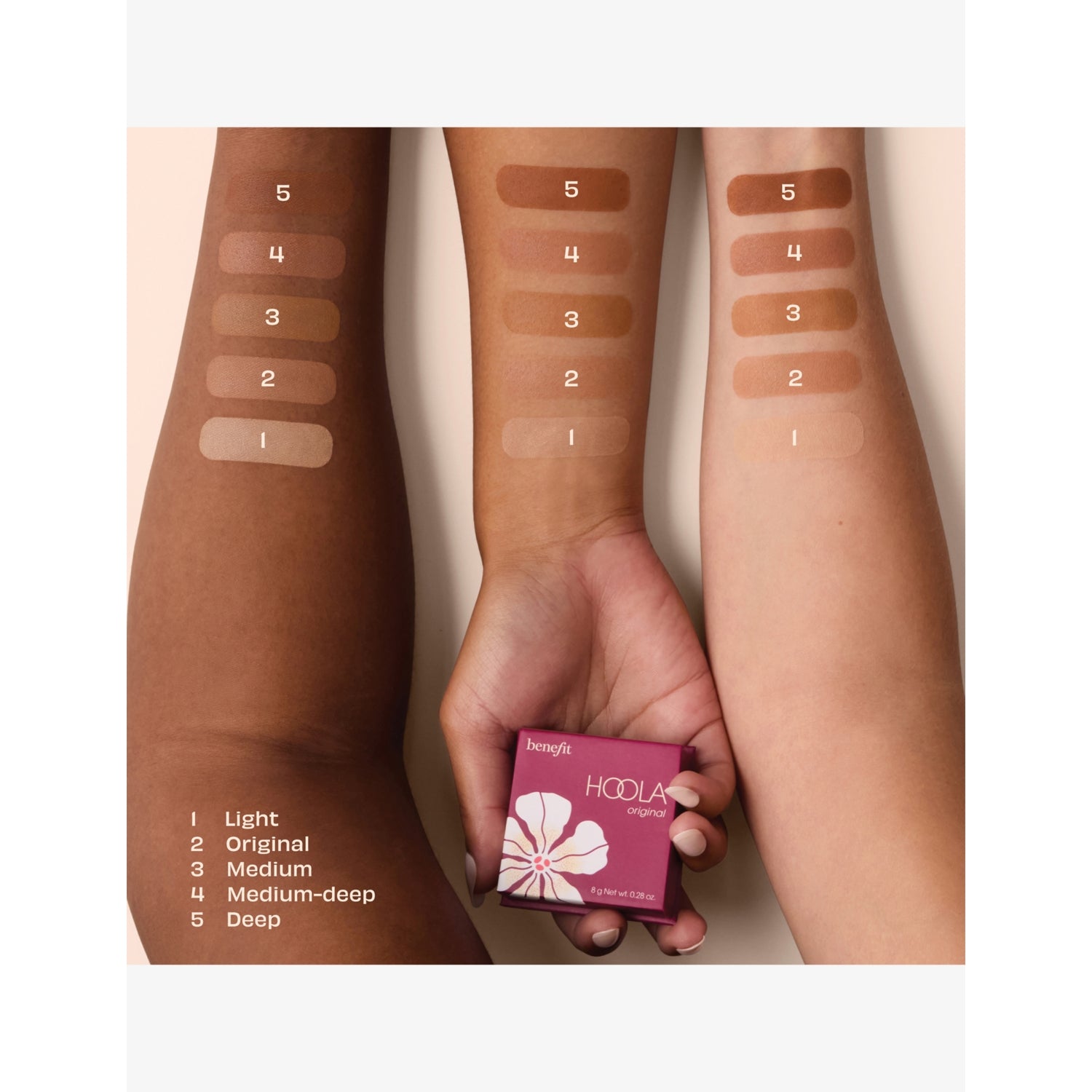 Benefit Hoola matte bronzer in 8g size (British brand)