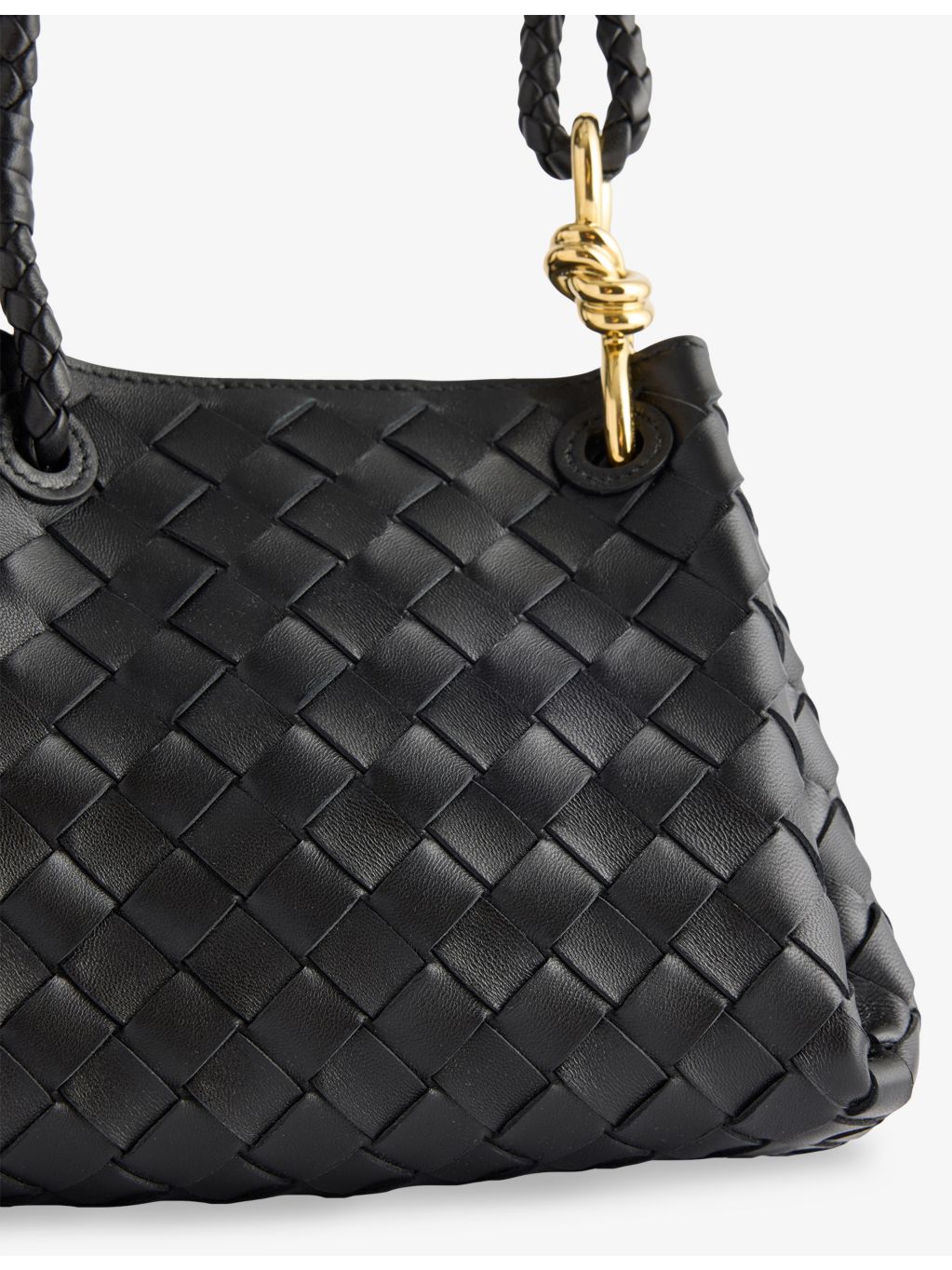 Bottega Veneta small leather shoulder bag, imported from the UK