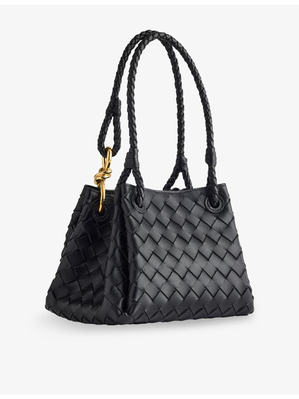 Bottega Veneta small leather shoulder bag, imported from the UK