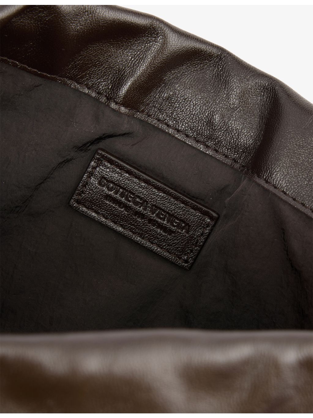 Bottega Veneta leather shoulder bag with double-faced weave, UK version