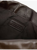 Bottega Veneta leather shoulder bag with double-faced weave, UK version